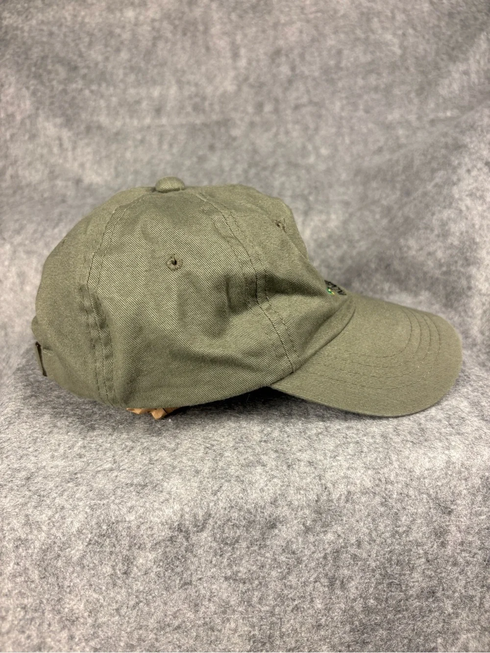 Ducks Unlimited Green Wing Olive Cotton Strapback Kids Hat